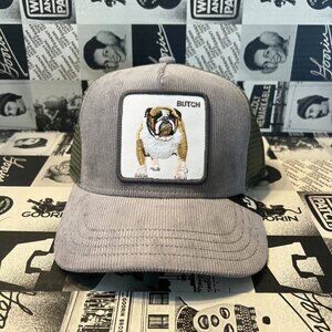 Authentic Goorin Bros Hat WULBUL Butch Bulldog Gray Green (NWT)